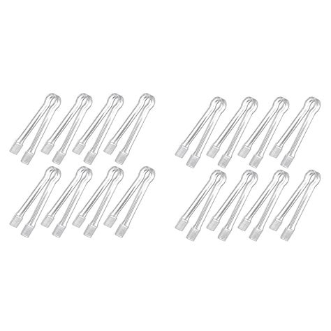 8 Pcs Plastic Buffet Serving Tongs Mini Serving Utensil Tongs Walmart