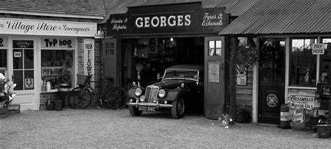 Vintage Car Garage Shop · Free photo on Pixabay