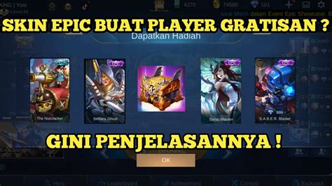 Cara Dapatkan Skin Permanen Gratis Event M Minggu Karnaval Battle