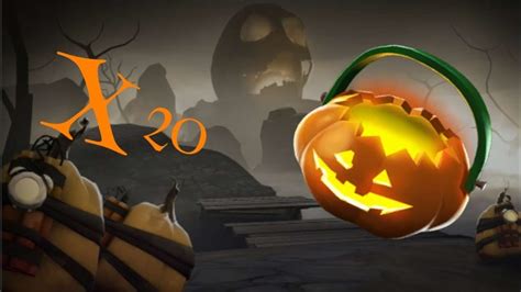 [tf2] Unboxing 20 Halloween Packages Scream Fortress 2022 Youtube