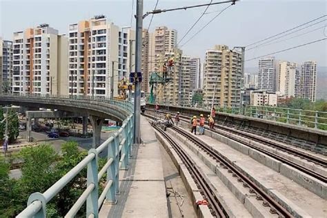 Maharashtra: Navi Mumbai Metro Line-1 Between Belapur And Pendhar To ...