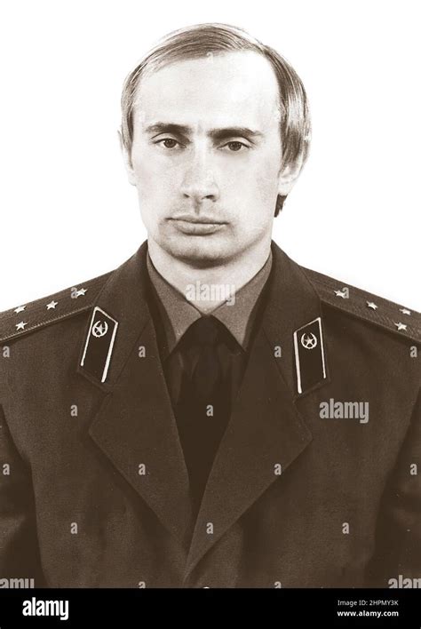 Vladimir Putin - now Russian President - as a KGB officer Stock Photo ...