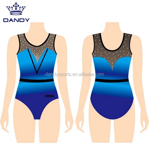 Girls Spandex Gymnastics Leotards Customized Sublimation Printing