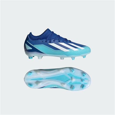 Adidas X Crazyfast 3 Firm Ground Boots Blue Adidas UAE