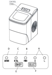 AGLUCKY HZB 12 230V Ice Maker Machine User Manual Manuals Clip