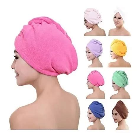 Turbante Cofia De Cabello Microfibra Secado Rapido