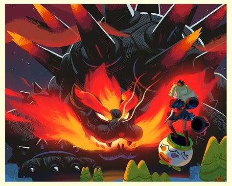 super mario bros bowser king koopa poster giclee art print  mondo