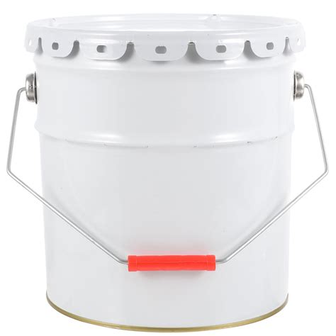 Metal Paint Bucket Empty Paint Can Large Capacity Paint Container Home ...