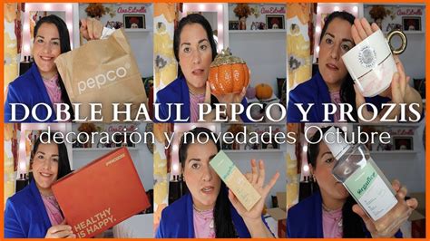 Doble Haul Decoraci N Pepco Y Prozis Octubrecon Nuevos Productos