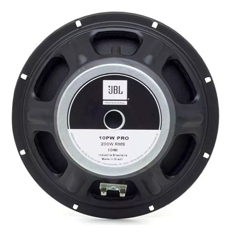 Woofer Jbl Pol Rms Pw Pro Alto Falante Selenium Mercado Livre