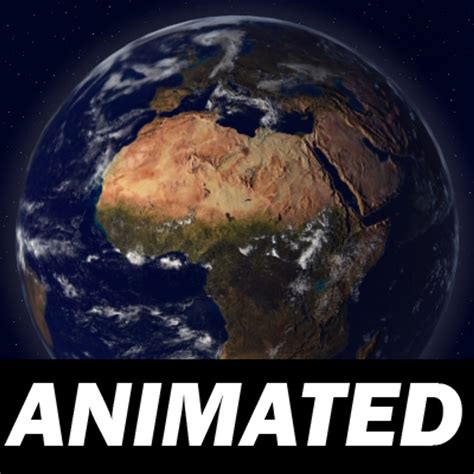 Earth Animation 3d Model