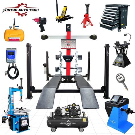 Jintuo Garage Equipment Service Package Tire Changer Wheel Balancer