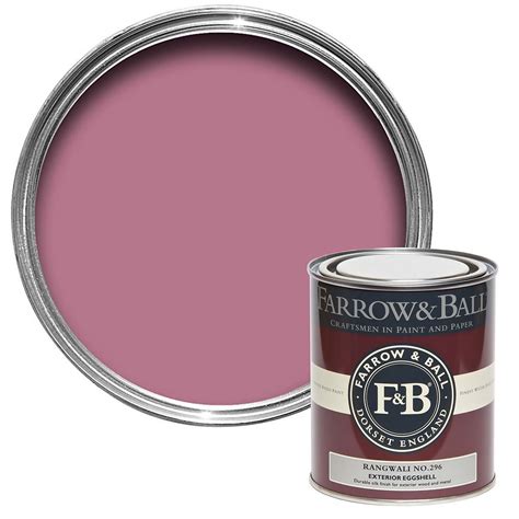 Farrow Ball Exterior Eggshell Paint Rangwali Ml Farrow Ball