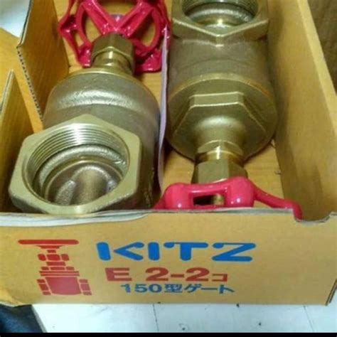 Jual Inch Stop Kran Gate Valve Kitz Class Wog Jakarta Utara