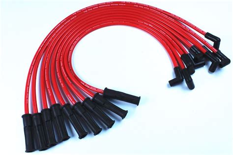 Hei Spark Plug Wires Set 90 To Straight For Chevy Sbc Bbc 350 383 400 454 V8 Ebay