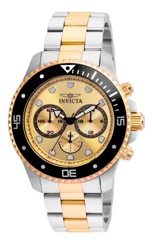 Reloj Para Hombre Invicta Pro Diver Dorado Mercadolibre