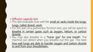 Pulmonary Function Test Ppt