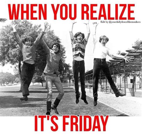 Pin by April Addington on Friday Friday.... | The monkees, Funny memes ...