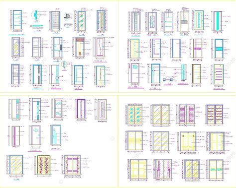 Membuat Pintu Dan Jendela Autocad Blocks Imagesee