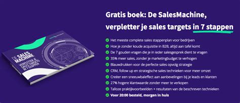 Boekverslag De Salesmachine Van SalesConsulent