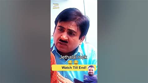 Jethalal Rock😂😂jethalalcomedy Shortvideo Youtube