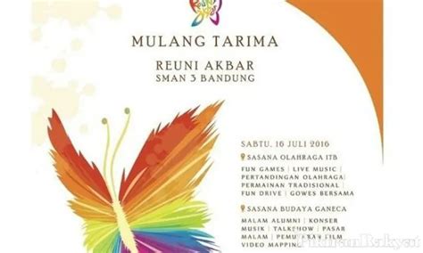 Reuni Akbar Sman Bandung Lari Keliling Indonesia