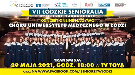 VII Łódzkie Senioralia zapraszamy na koncert Chóru Uniwersytetu