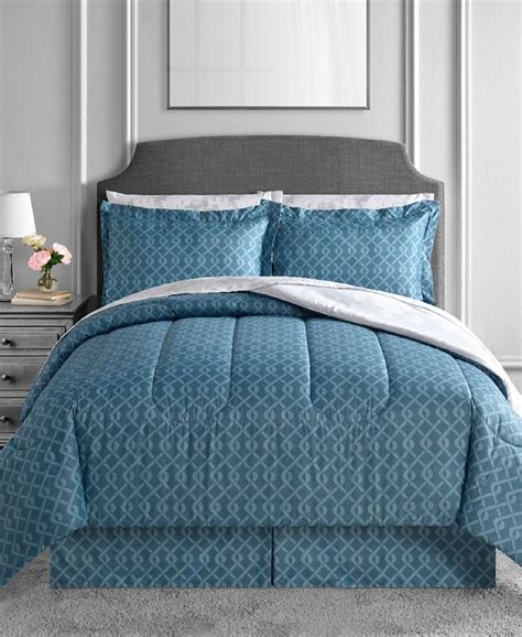 Fairfield Square Collection Anna 6 Pc Reversible Twin Comforter Set Macys