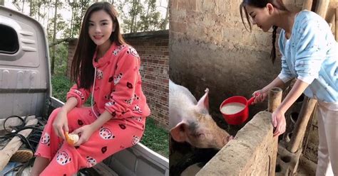 Khoe nhẹ bức ảnh đang cho lợn ăn nàng hot girl nhận cả rổ gạch đá từ phía cộng đồng mạng