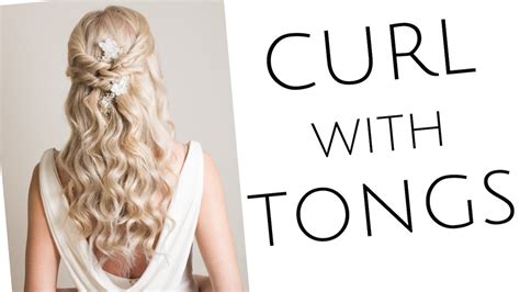 Curl With Tongs Vintage Hollywood Waves Corkscrew Curls And Soft Curls