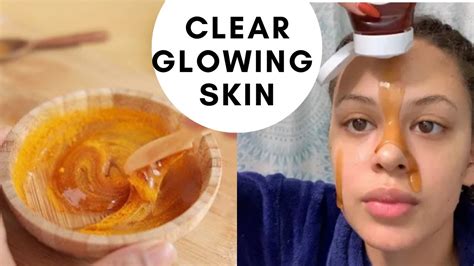 Honey Face Mask Recipes For Glowing Skin Youtube