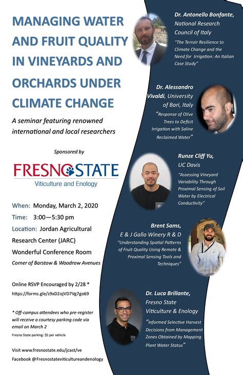 Managing Water and Fruit Quality in Vineyards/Orchards Under Climate