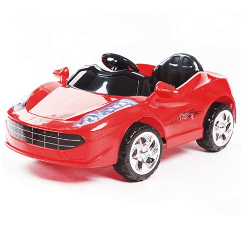 Carrinho De Passeio Infantil Carro El Trico Menino Menina Mini Ferrari