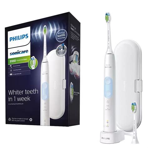 Philips Sonicare Protectiveclean Electric Toothbrush White