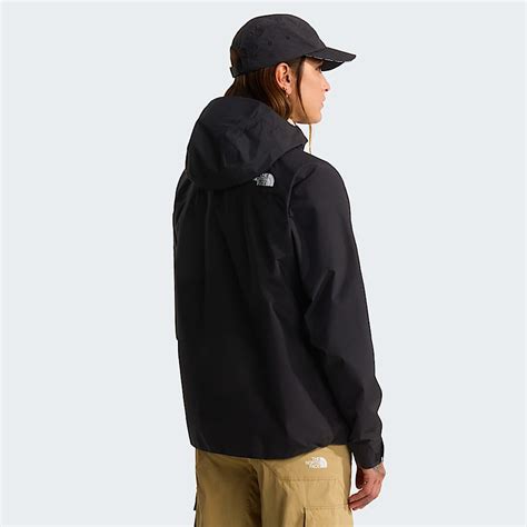 giacca guscio  terrain gore tex zip  da donna  north face
