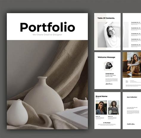 Plantillas Gratis De Portafolio Para Indesign