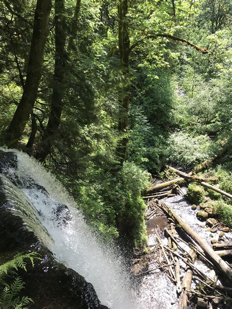 On the edge of Victor Falls, Bonney Lake, WA, USA (05/22/19) : r/hiking