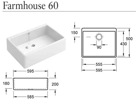 Farmhouse 60 The Kitchen Sink Dublin Ireland Quality Sinks Taps