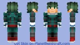 Deku - My Hero Academia Season 2 Minecraft Skin