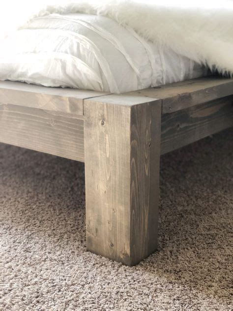 diy rustic modern queen bed shanty  chic