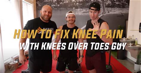 How To Fix Knee Pain With The Kneesovertoesguy Mobility Ability Agility