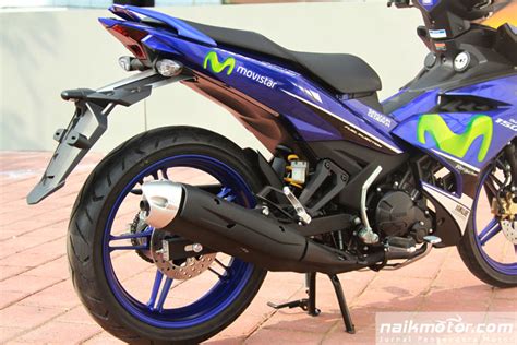 Yamaha Mx King Livery Movistar Motogp Ikut Meluncur Naik Motor