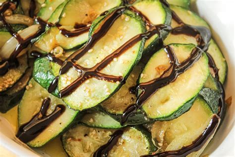 Zucchine All Aceto Balsamico La Ricetta Facile Del Contorno Di Verdure