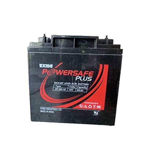 Exide Smf Ep 26ah Battery At Rs 2560 Exide Powersafe Plus Smf Battery In Bengaluru Id