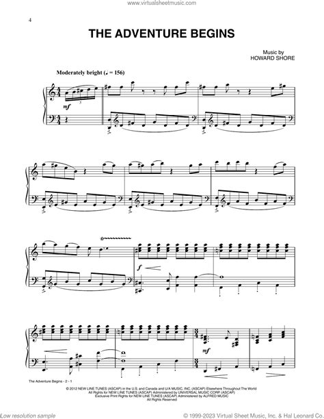 The Hobbit An Unexpected Journey Sheet Music Selections From The Original Motion Picture Soundtrack Piano Vocal 1