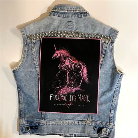 Unicorn Fuck Patch Etsy