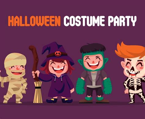 Halloween Costume Party Characters