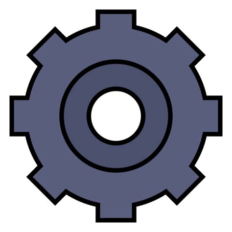 Cog wheel Generic Outline Color icon