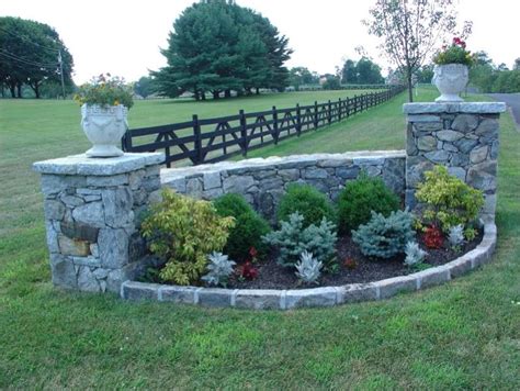 Unilock Stone And Brick Wall And Driveway Entry Pillar Pictures