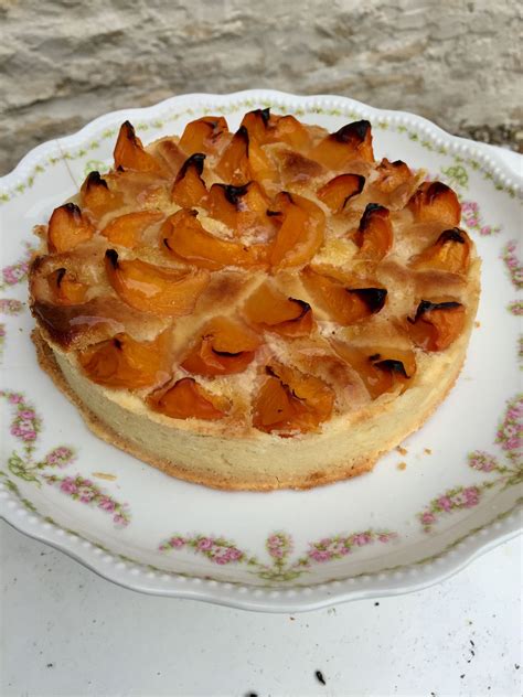 Tarte Abricots Frais Et Cr Me D Amande Sans Gluten Tarte Aux Abricots